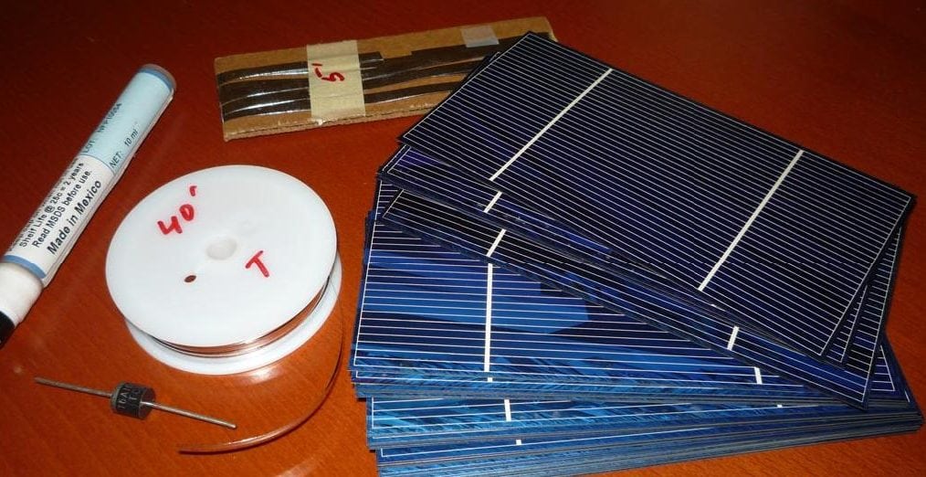 Материалы для сборки солнечных панелей